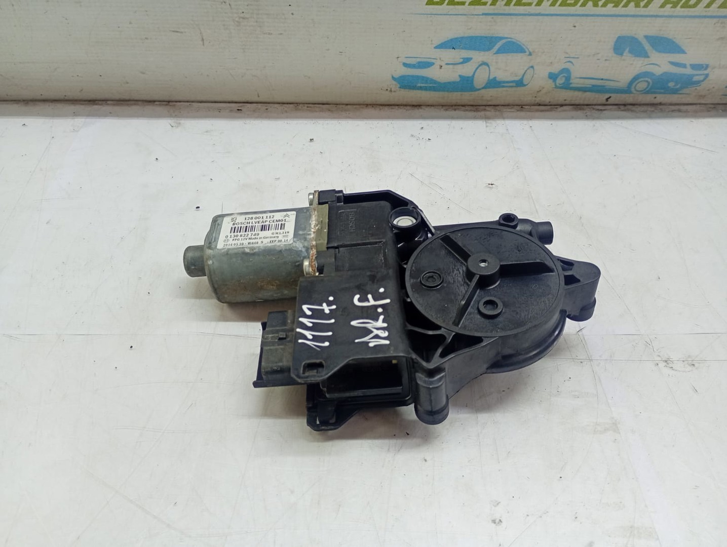 Motoras geam dreapta fata 128001112 Citroen C5 2 (2008 - 2017)