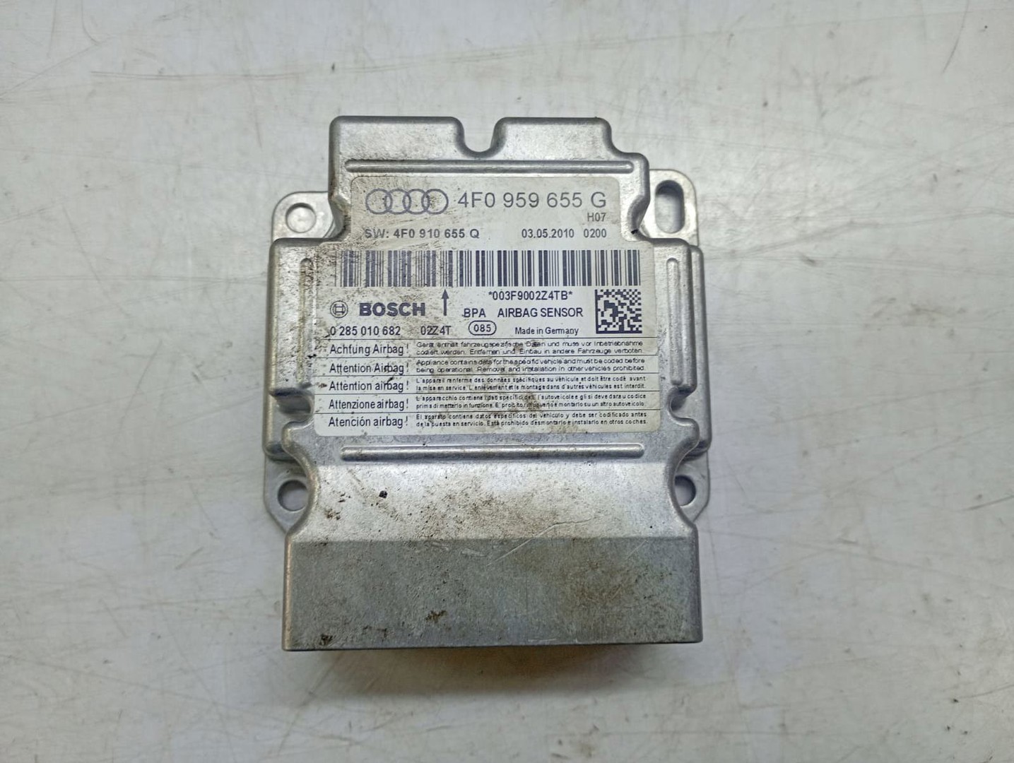Calculator airbag 4f0959655g Audi A6 4F/C6 (facelift) (2008 - 2011)