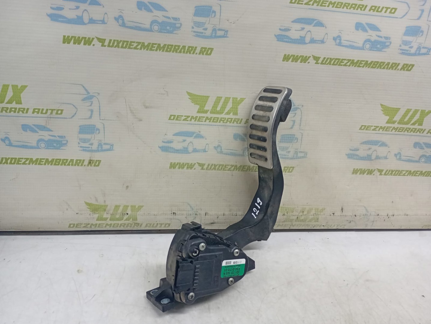 Pedala acceleratie 3D1721503N Volkswagen Phaeton 1 (facelift) (2008 - 2010)