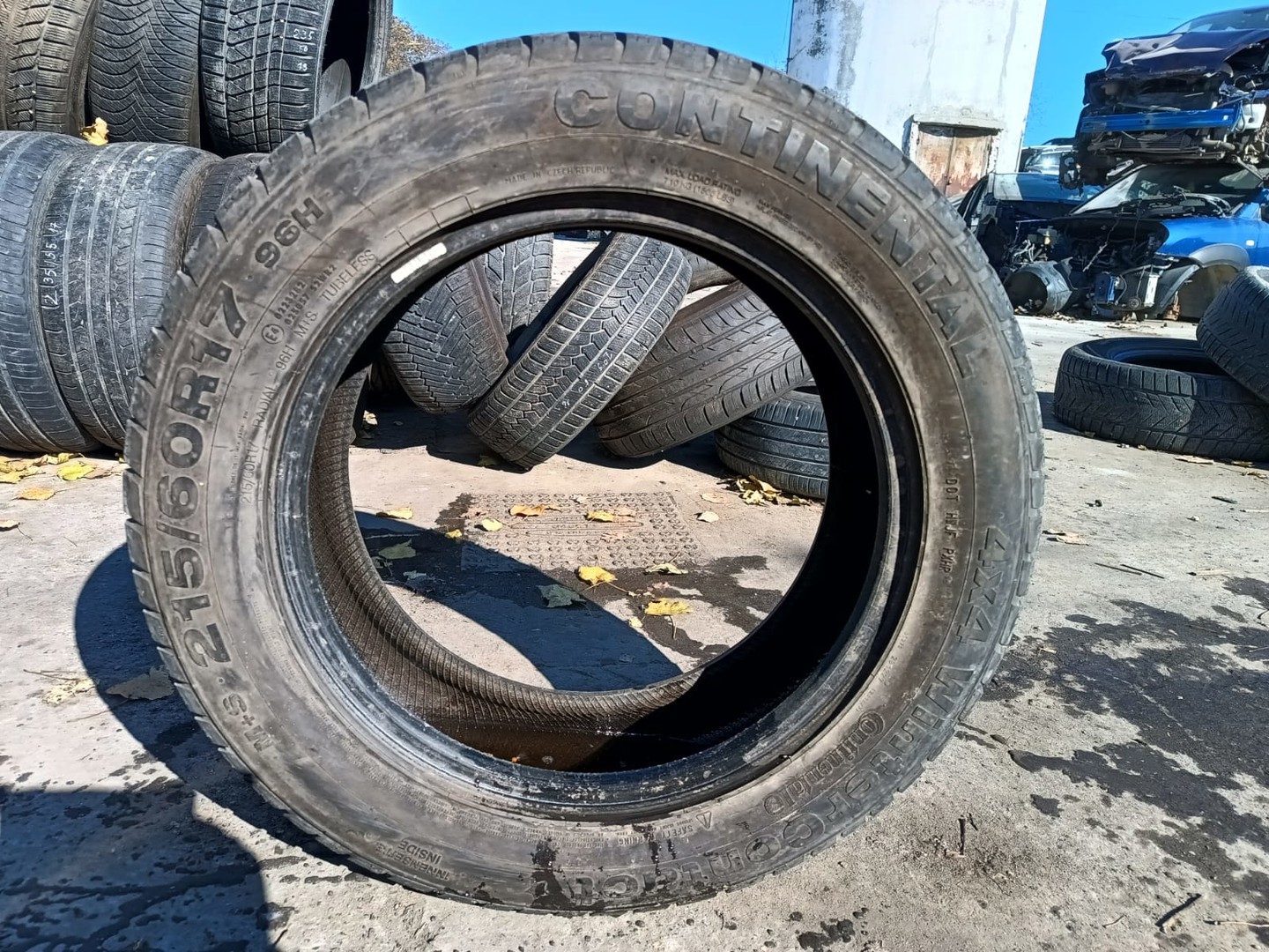 Anvelopa 215/60/R17 Continental Iarna Renault Captur 1 (2013 - 2017)