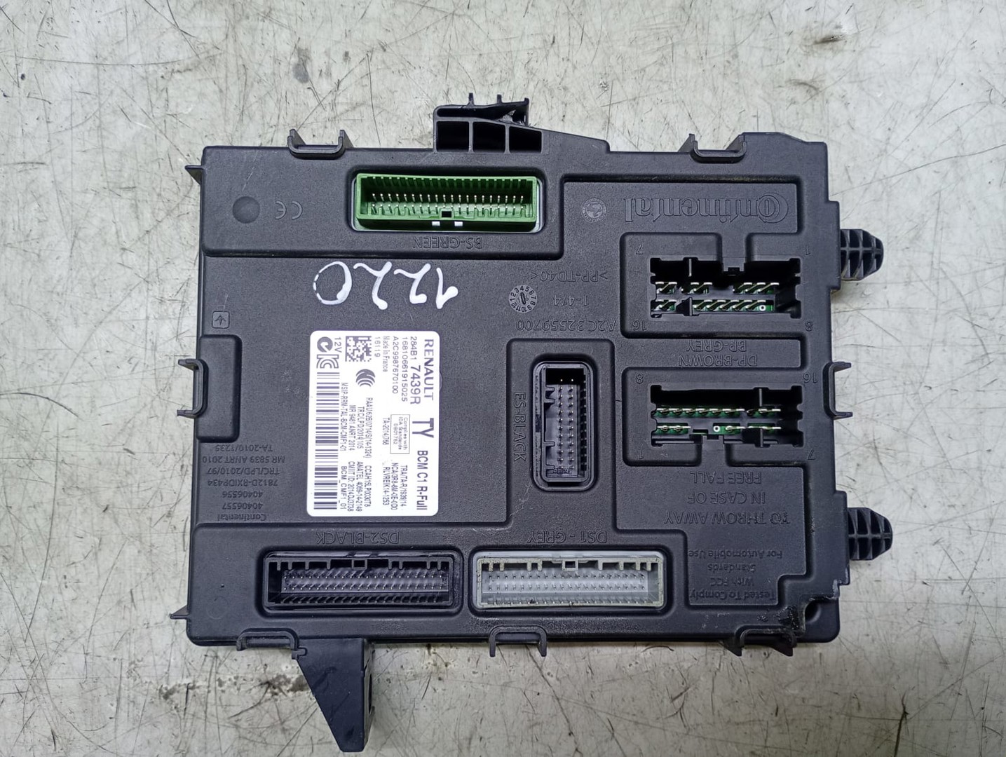 Calculator modul BCM 284b17439r Renault Talisman 1 (2012 - 2020)