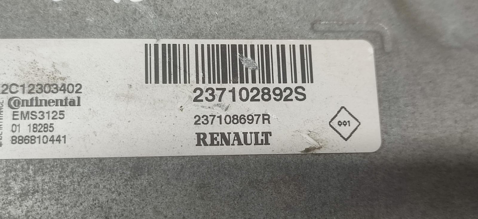 Calculator motor ECU 237102892S Dacia Logan 2 (2013 - 2016)