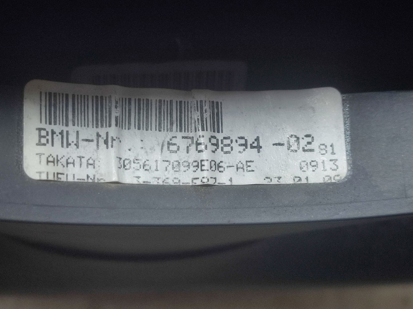 Volan in 3 spite cu comenzi 6769894 BMW Seria 1 E81/E82/E87/E88 (facelift) (2007 - 2012)