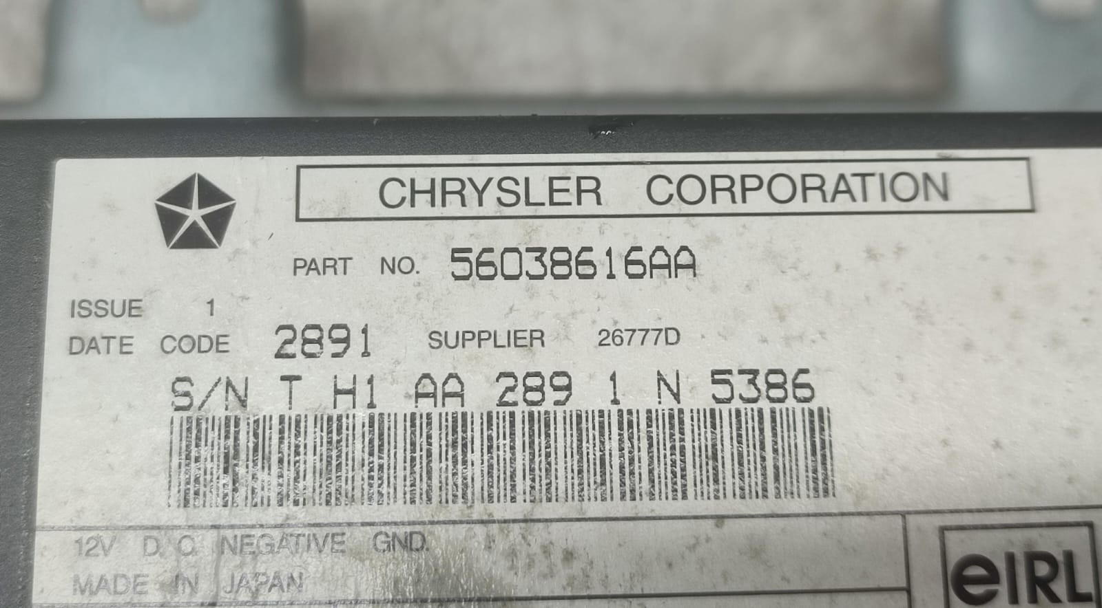 Magazie cd 56038616AA Jeep Cherokee KJ (2001 - 2007)
