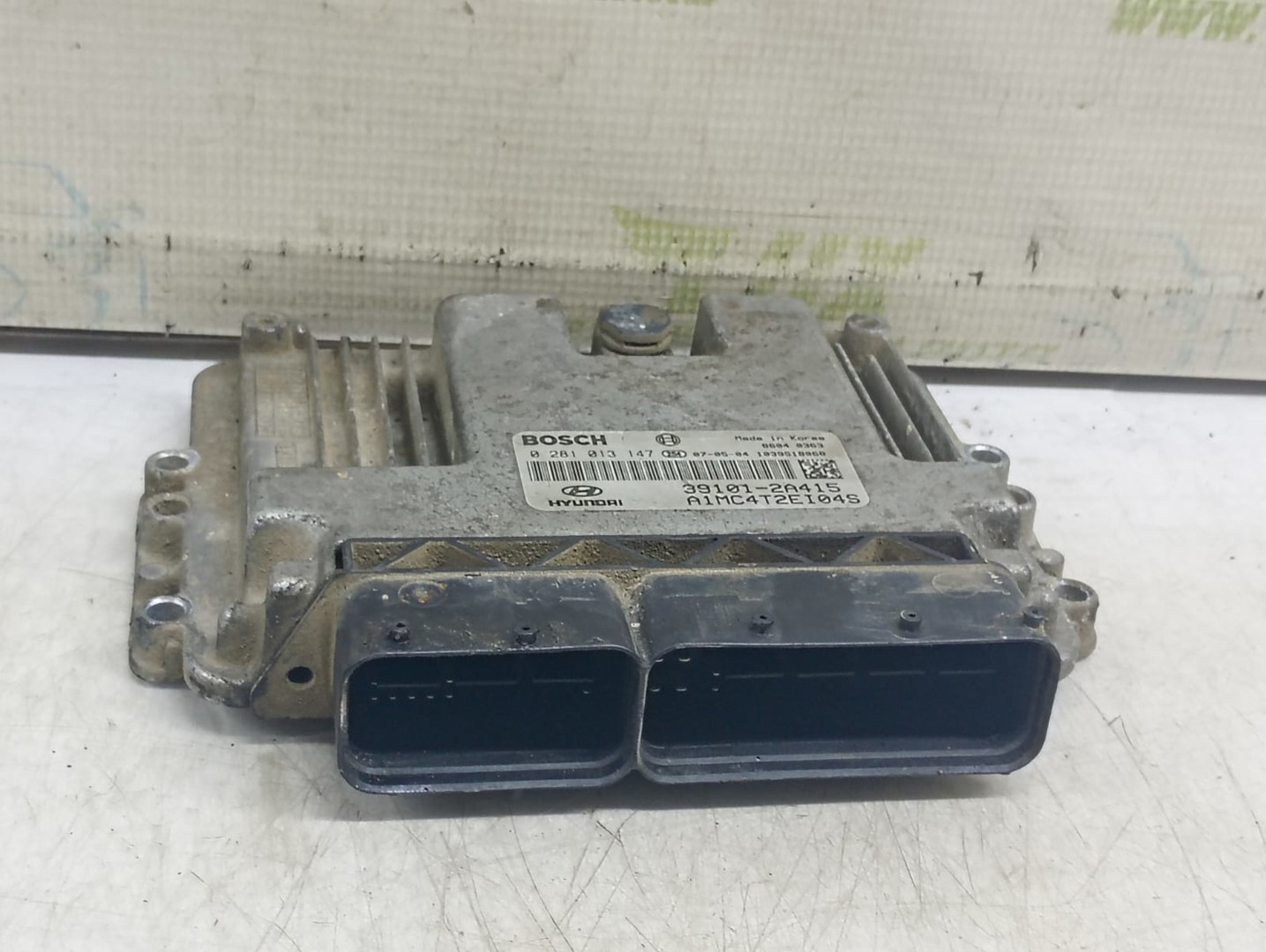 Calculator motor ECU 39101-2A415 0281013147 Hyundai Accent MC (2006 - 2011)