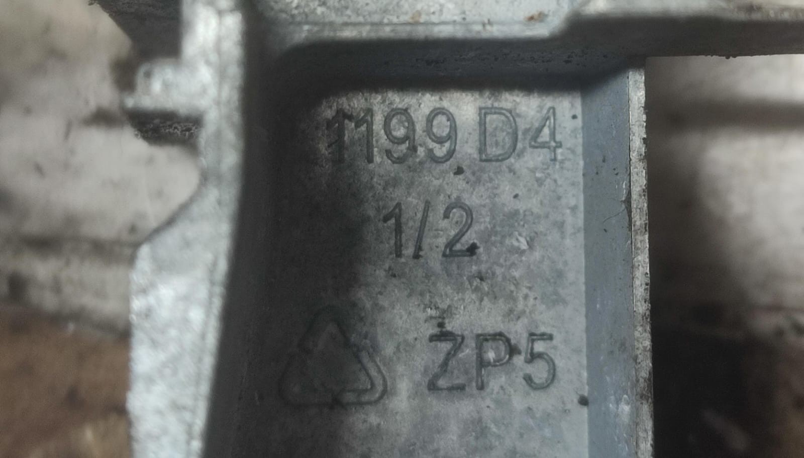 Suport maner exterior 1199D4 Peugeot 207 1 (2006 - 2009)