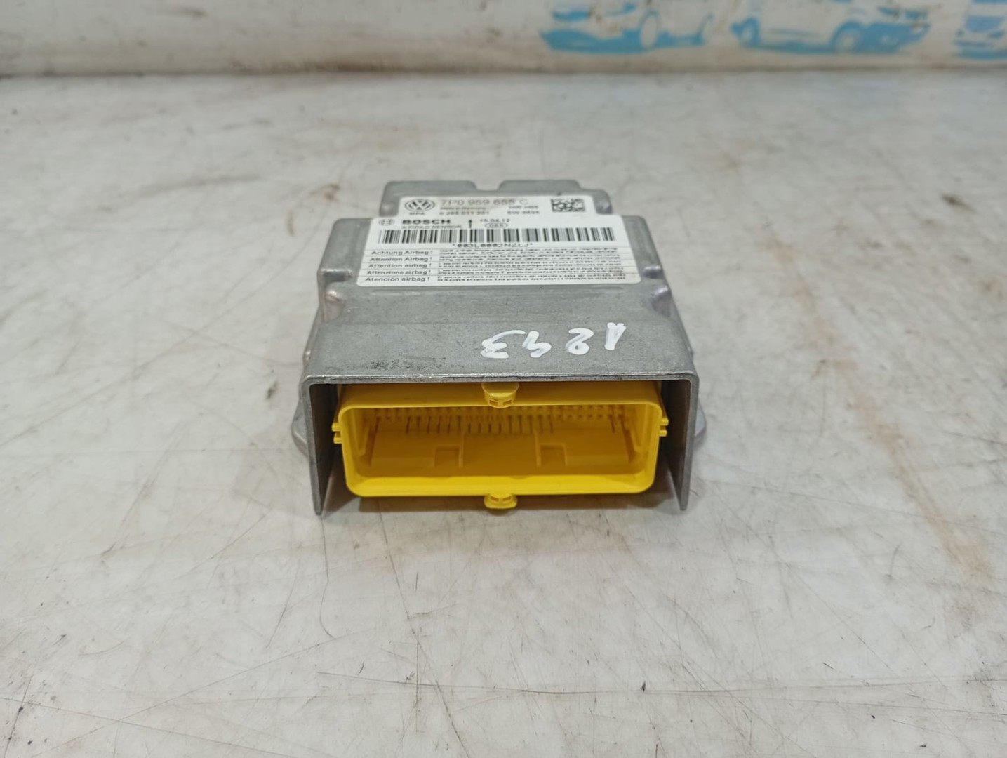 Calculator airbag 7p0959655c Porsche Cayenne 958 (2010 - 2014)