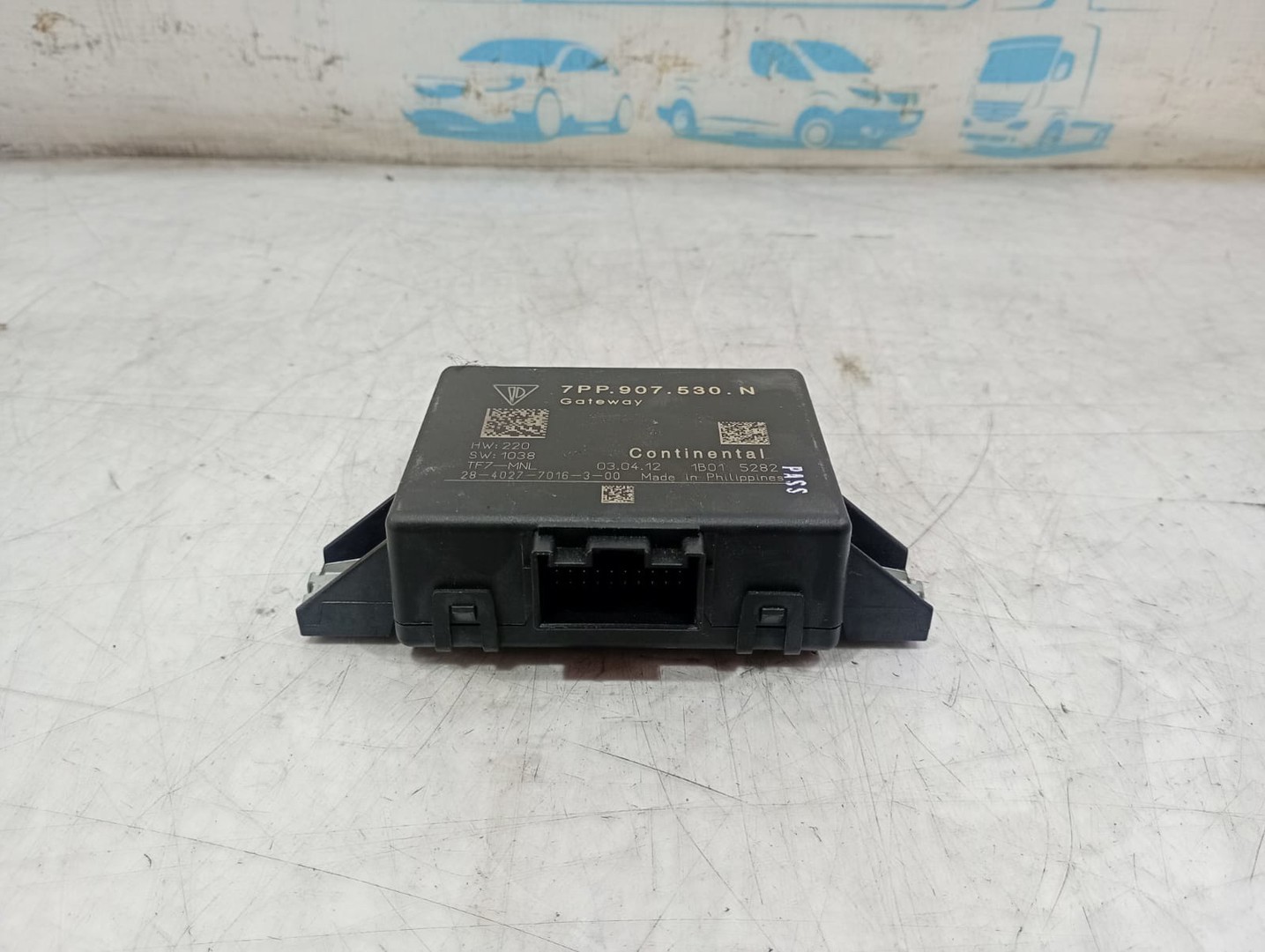 Modul gateway 7pp907530n Porsche Cayenne 958 (2010 - 2014)