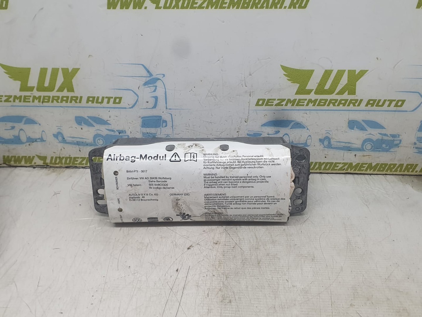 Airbag pasager 602145209F Skoda Octavia 2 (facelift) (2008 - 2013)