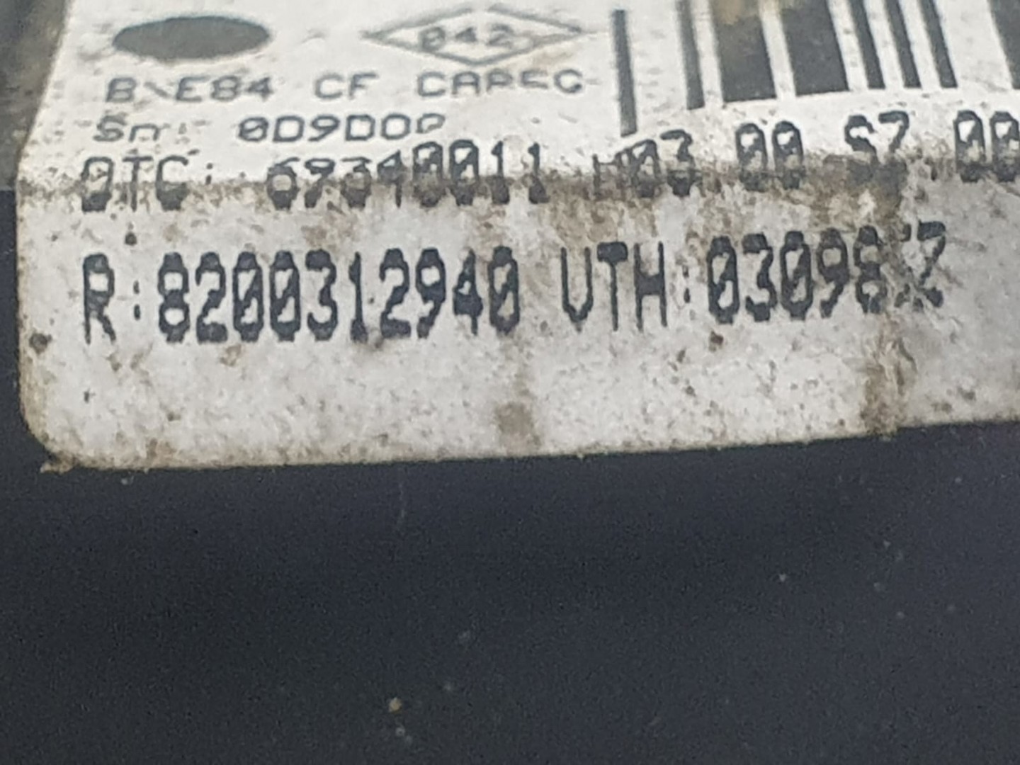 Panou clima ac 8200312940 Renault Megane 2 (2002 - 2006)