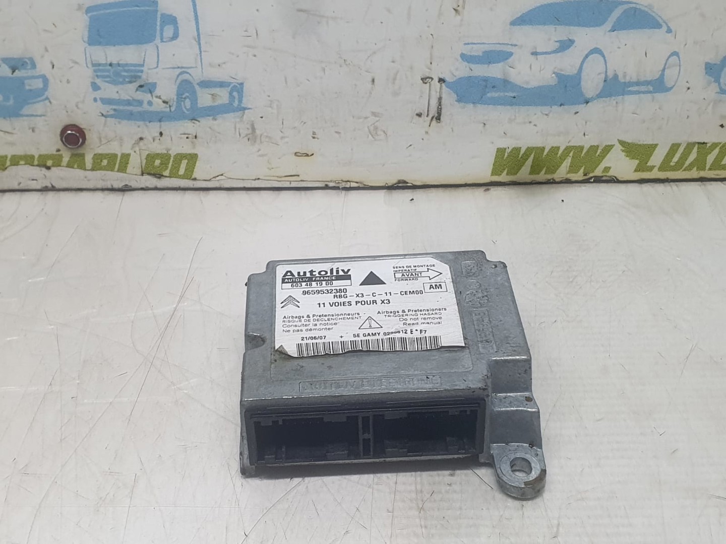 Calculator airbag 9659532380 Citroen C5 1 (facelift) (2004 - 2008)
