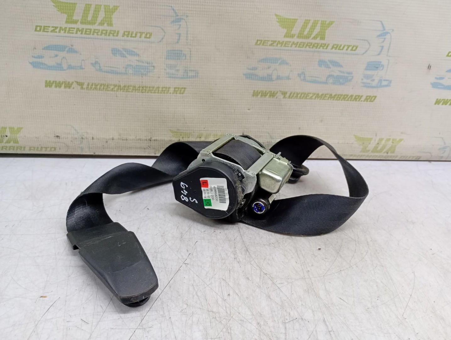 Centura siguranta stanga fata 609868200 Skoda Superb 2 (2008 - 2013)