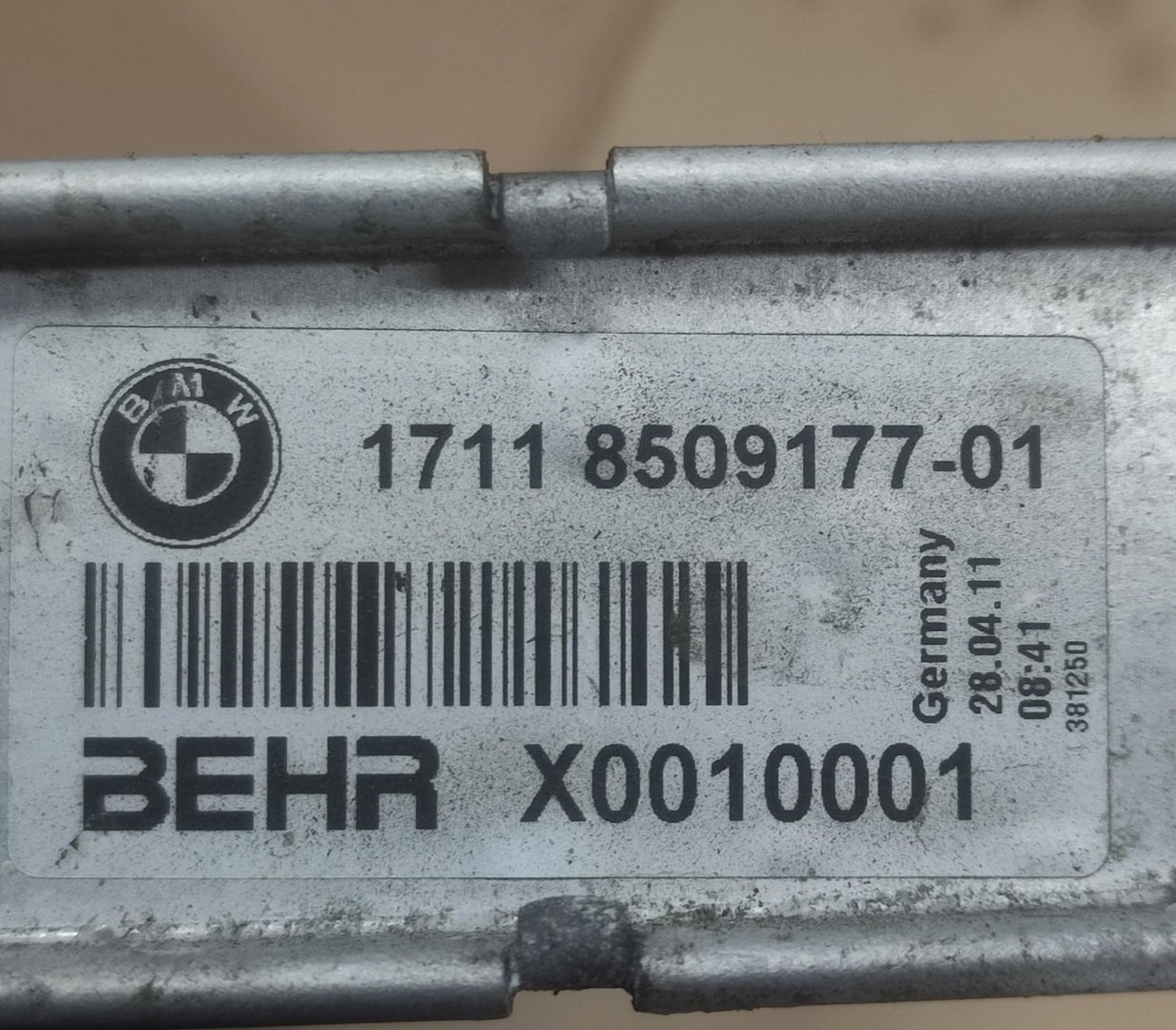 Radiator apa 17118509177-01 BMW Seria 5 F10 (2009 - 2013)