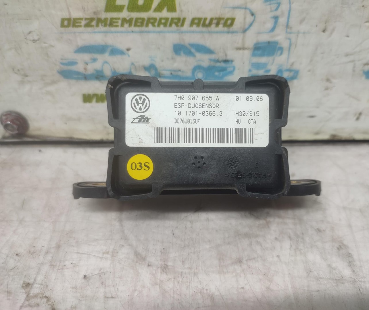 Senzor ESP 7H0907655A Volkswagen Touran 1 (2003 - 2006)