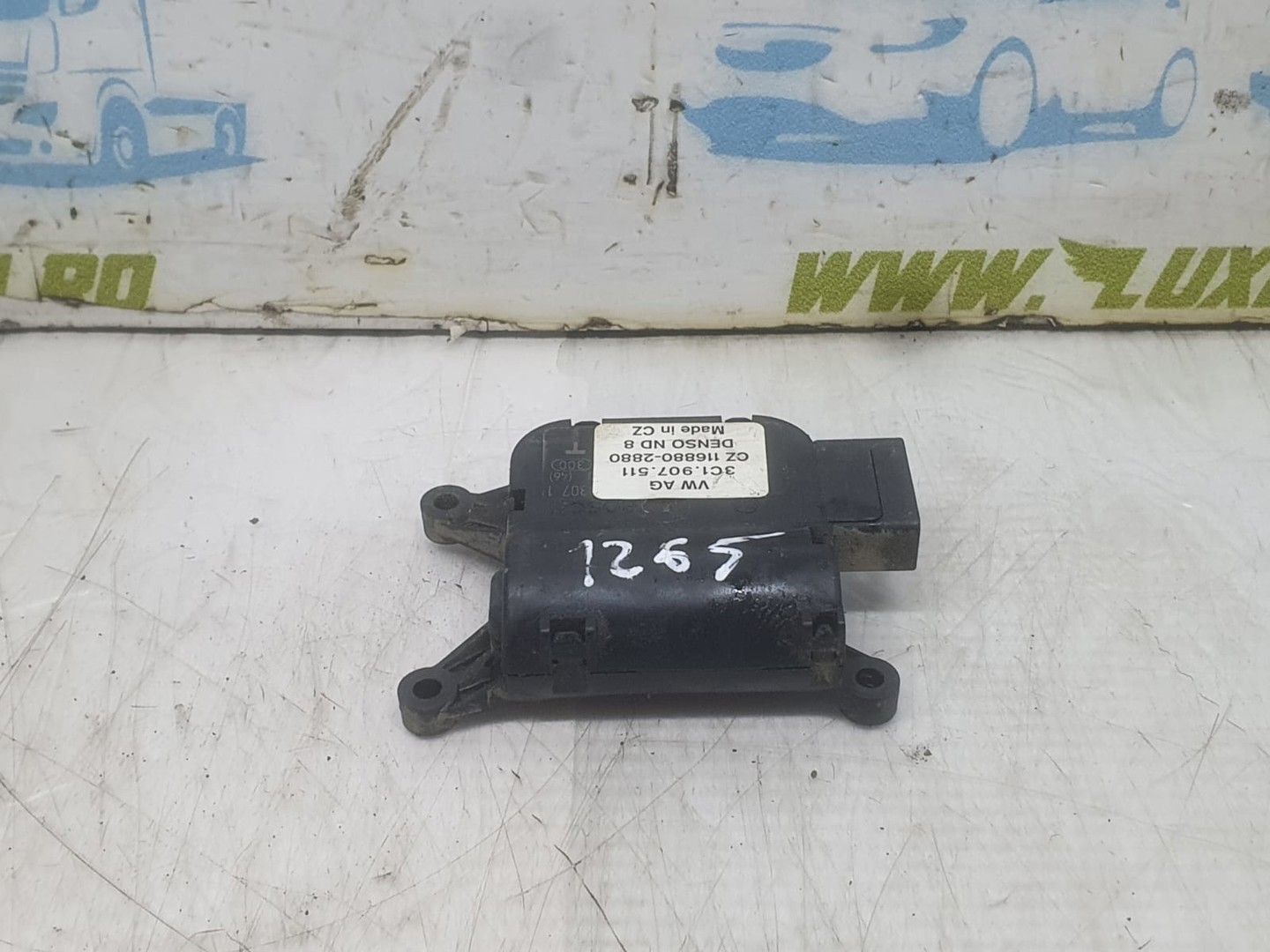 Motoras clapeta mixaj aer 3C1907511 Volkswagen Passat B6 (2005 - 2010)