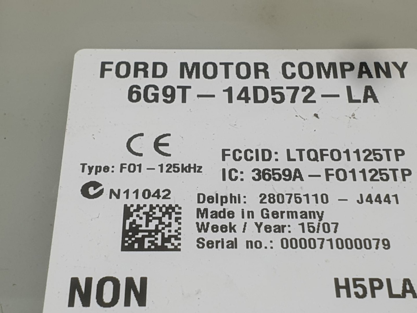 Panou sigurante 6G9T-14D572-LA Land Rover Freelander 2 (2006 - 2010)