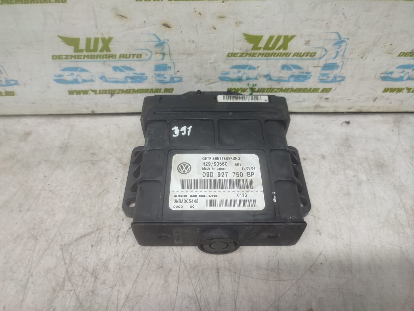 Calculator cutie de viteze 09D927750BP Volkswagen Touareg 1 (7L) (2002 - 2007)
