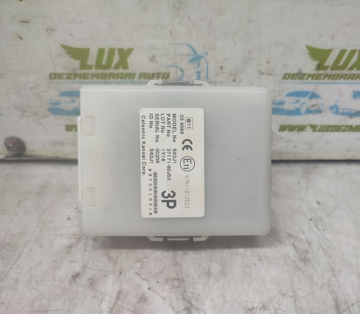 Modul inchidere centralizata 37171-80J53 Suzuki SX4 1 (facelift) (2009 - 2014)