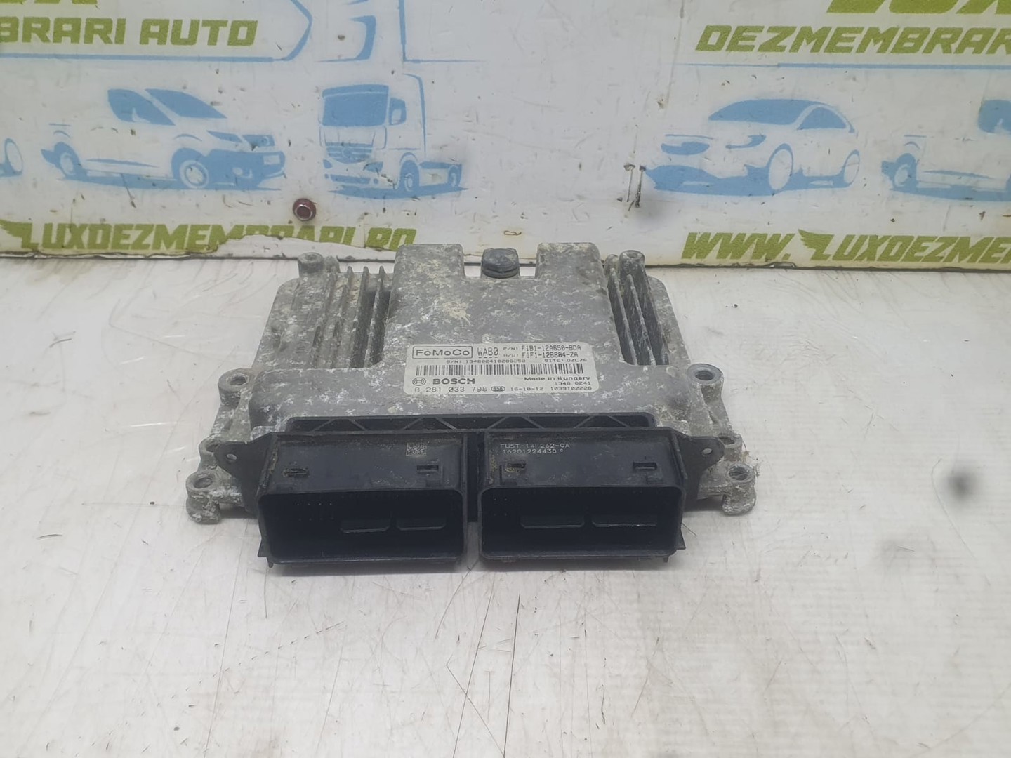 Calculator motor ECU 0281033798 Ford Fiesta 6 (facelift) (2013 - 2020)
