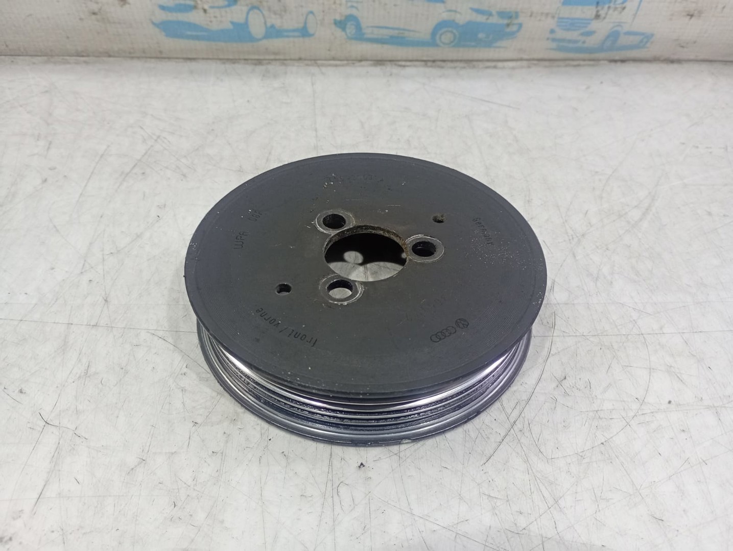 Fulie pompa servodirectie 059121031j Audi A6 4F/C6 (2004 - 2008)
