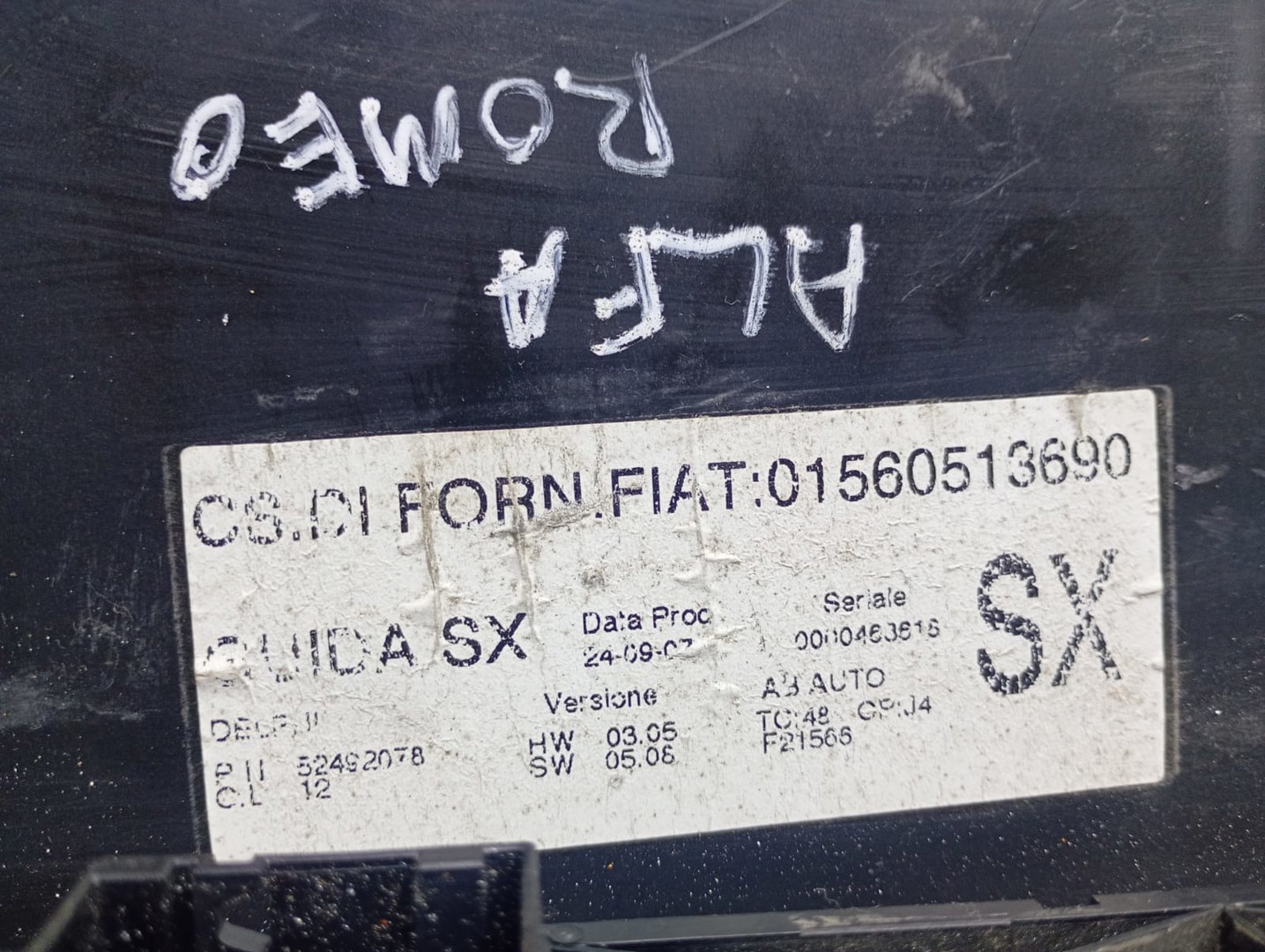 Panou clima ac 01560513690 Alfa Romeo 147 1 (2000 - 2004)