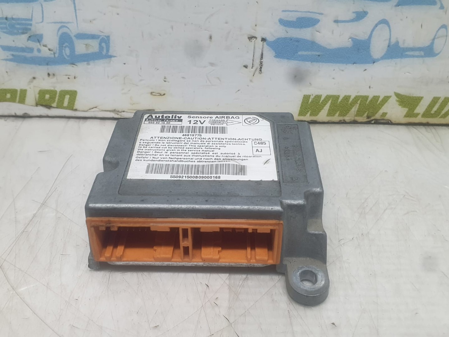 Calculator airbag 550921500 Fiat Doblo 1 (2001 - 2005)