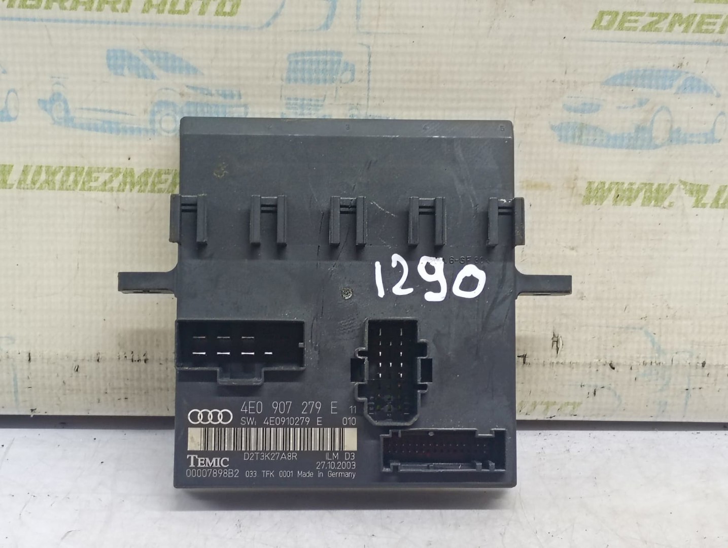 Modul confort 4E0907279E Audi A8 D3/4E (facelift) (2005 - 2007)