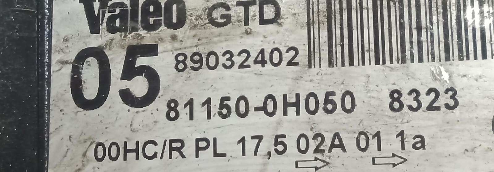 Far stanga 89032402 Citroen C1 1 (2005 - 2008)