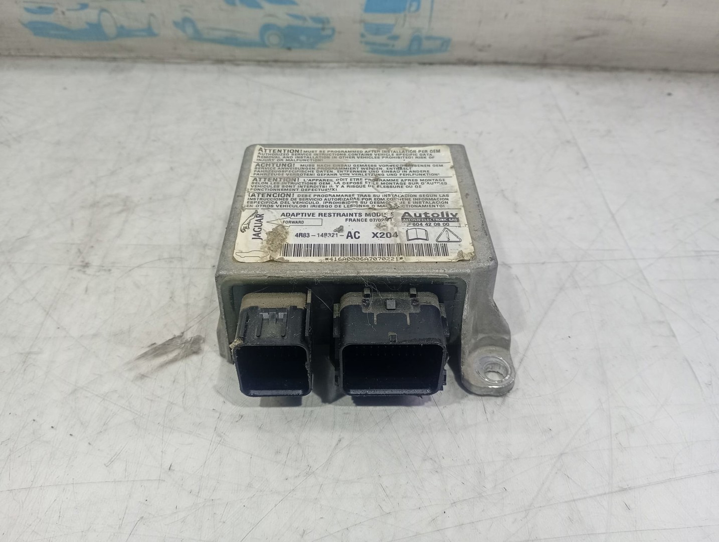 Calculator airbag 4r83-14b321-ac Jaguar S-Type 1 (facelift) (2004 - 2008)