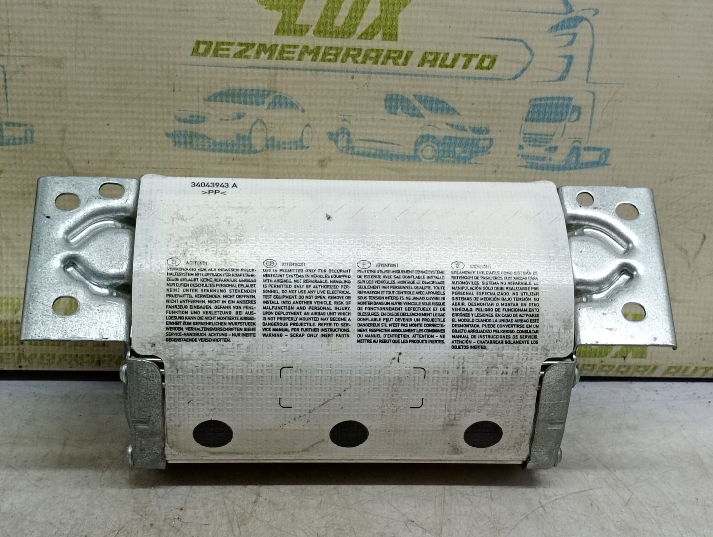 Airbag pasager 34081150D BMW Seria 3 E92 (facelift) (2008 - 2013)