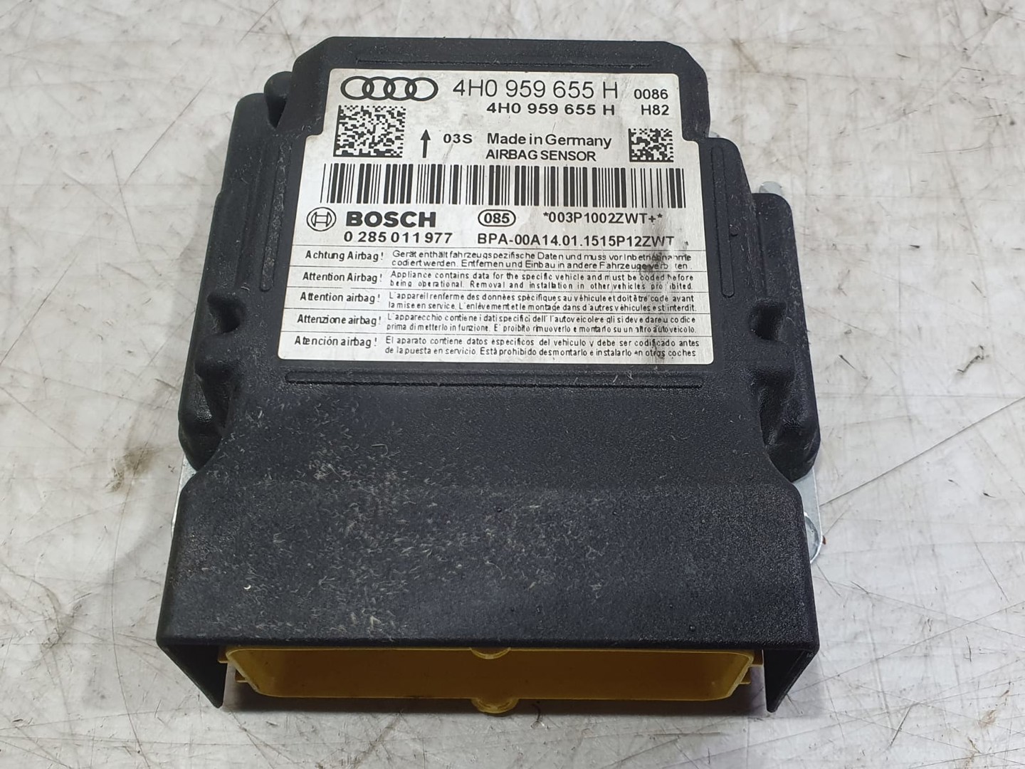 Calculator airbag 4h0959655h Audi A8 D4/4H (facelift) (2013 - 2018)
