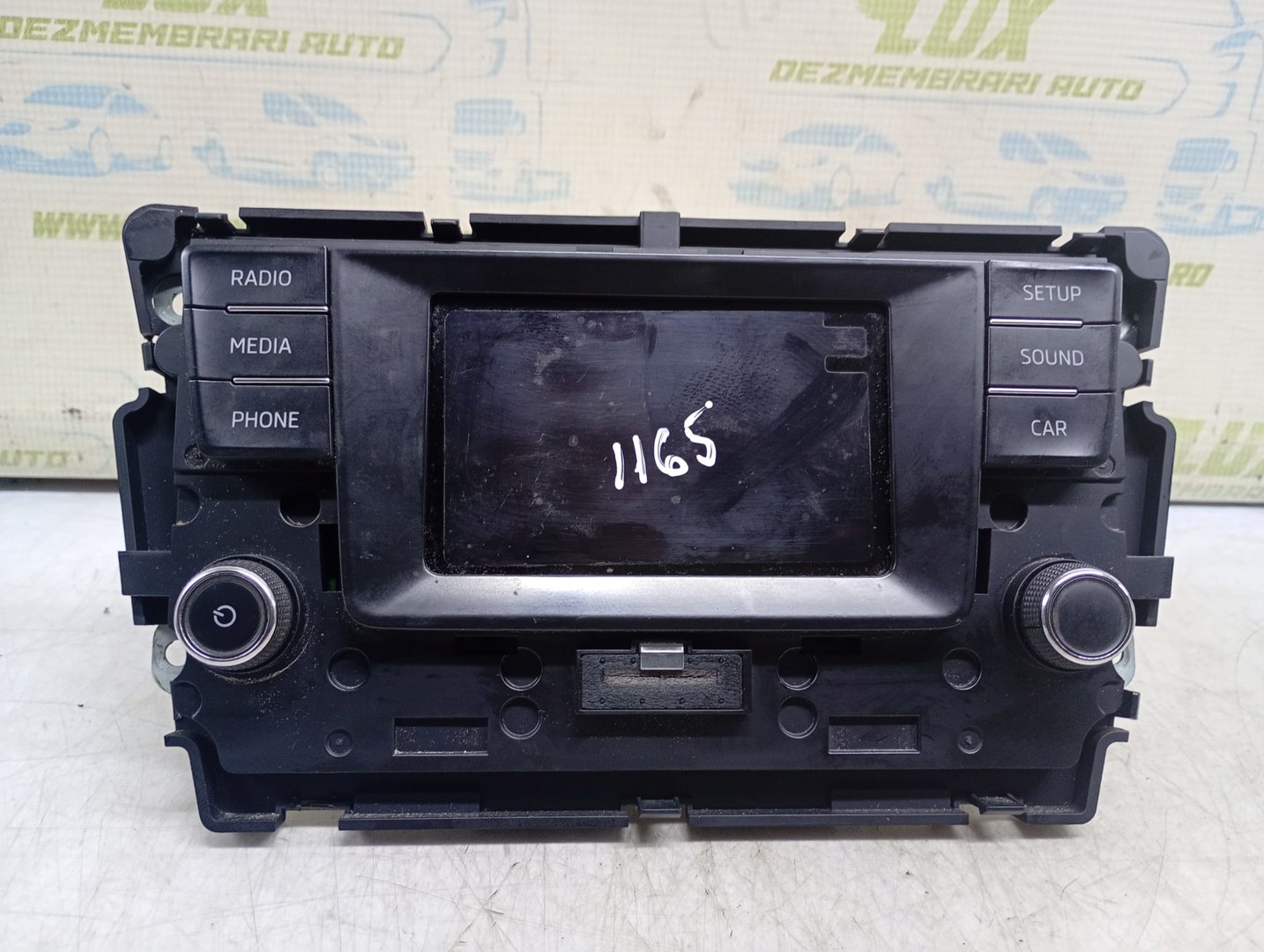 Radio cd 5JA035871A Skoda Rapid 3 (facelift) (2017 - 2020)