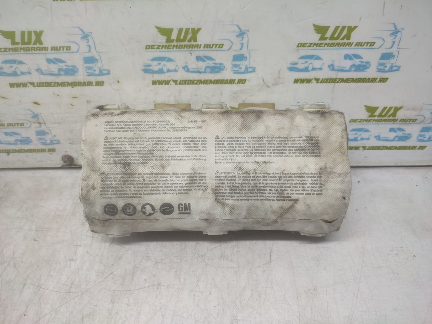 Airbag pasager 24451349 100478502 Opel Astra H (2004 - 2007)