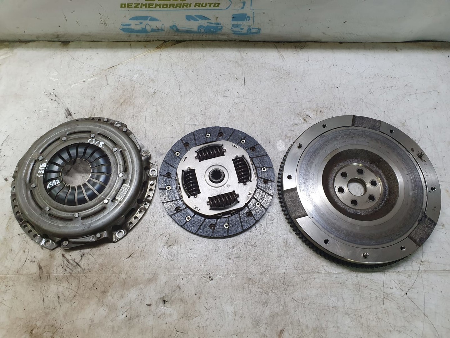 Kit ambreiaj volanta cu masa dubla c1bg-7540-dd Ford Fiesta 7 (2017 - 2020)