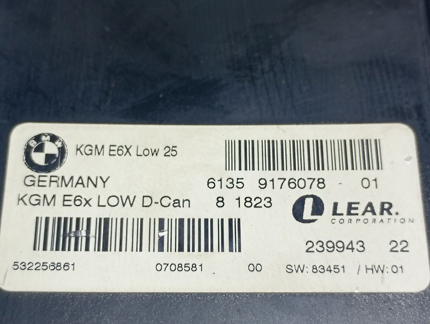 Modul confort 532256861 BMW Seria 5 E60/E61 (2003 - 2007)