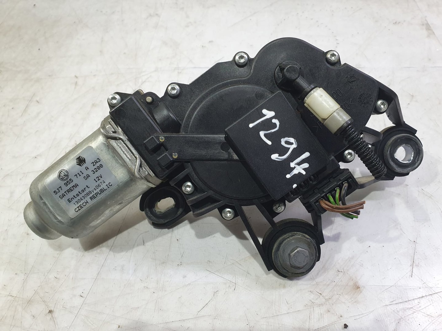 Motoras stergator haion 5J7955711a Skoda Roomster 1 (5J) (facelift) (2010 - 2015)