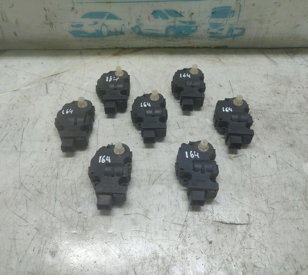 Motoras clapeta mixaj aer 410475520 Volkswagen Touareg 2 (7P) (2010 - 2014)