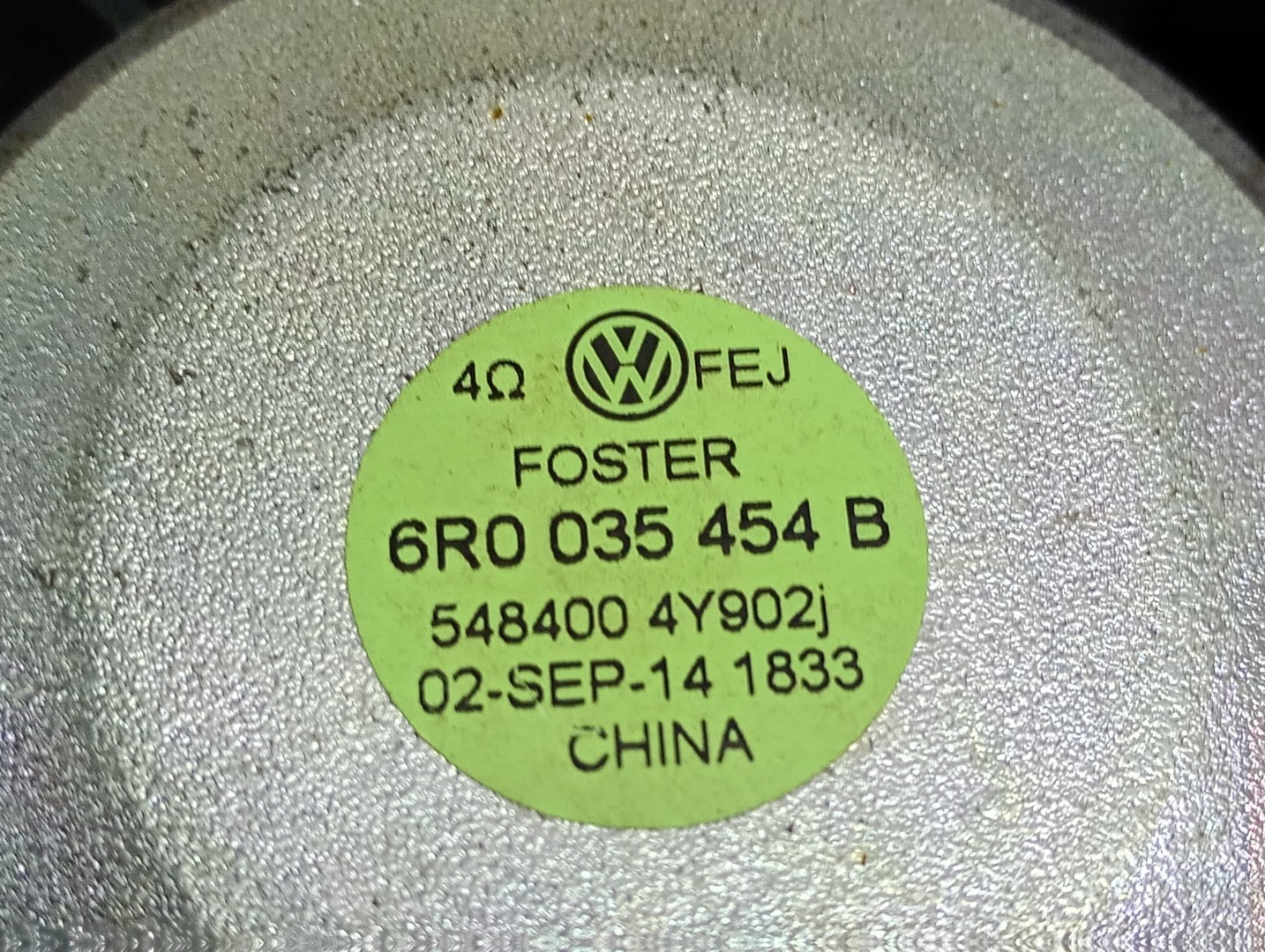 Boxa difuzor 6R0035454B Volkswagen Polo 5 (6R) (2009 - 2015)