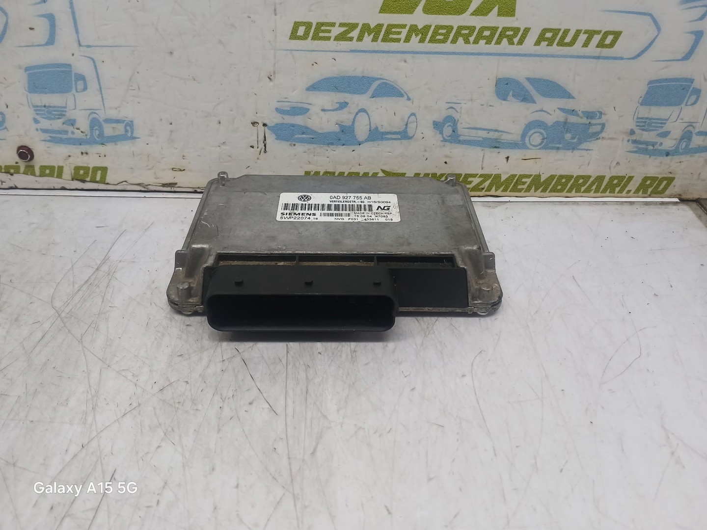 Calculator cutie de viteze 0ad927755AB Volkswagen Touareg 1 (7L) (2002 - 2007)