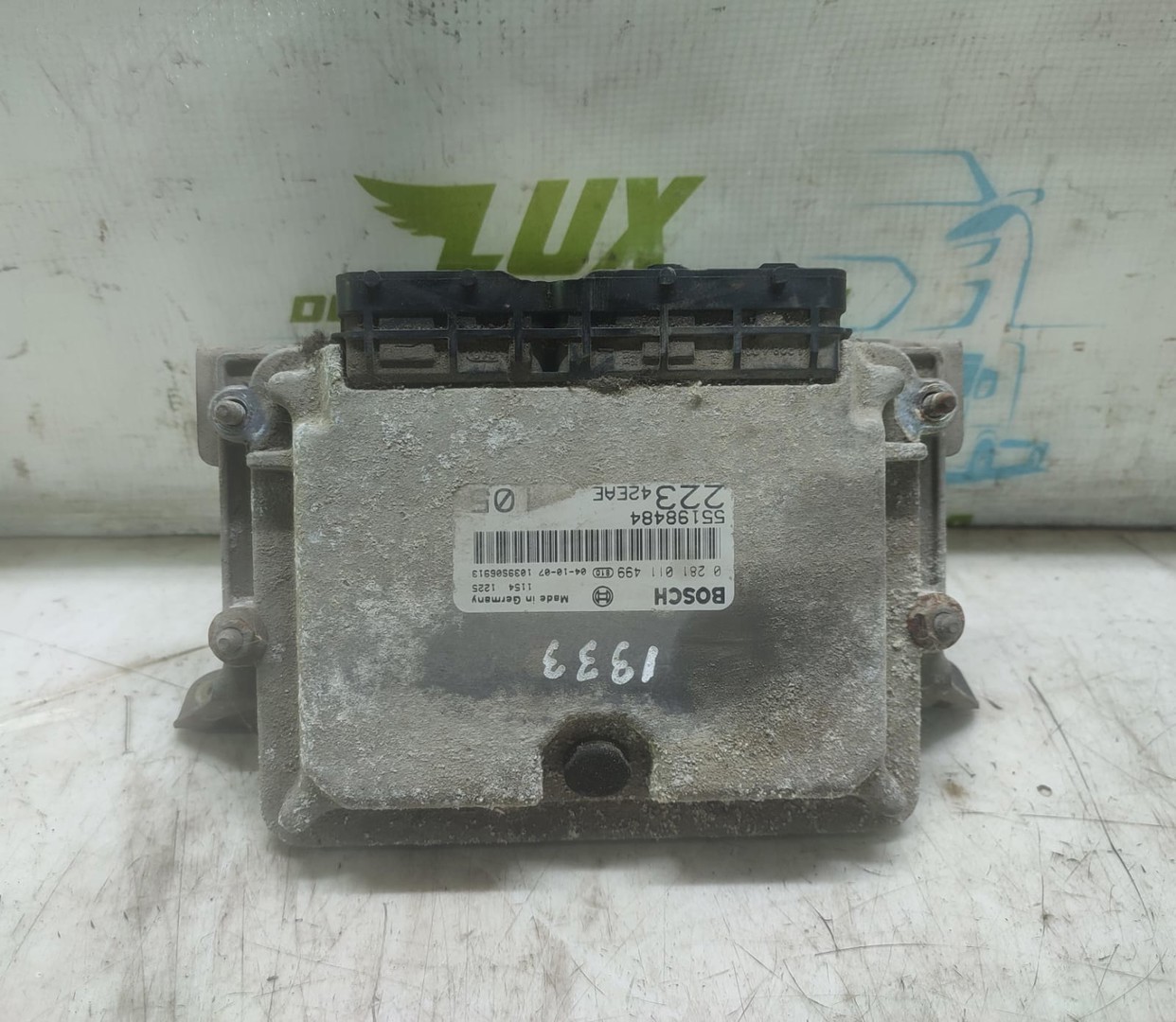 Calculator motor ECU 0281011499 Fiat Doblo 1 (2001 - 2005)