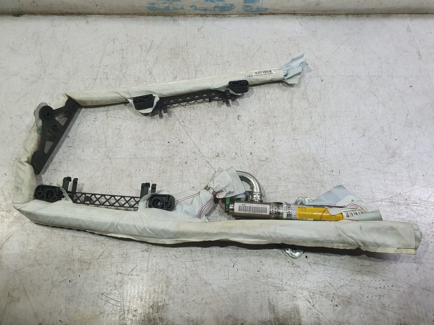 Airbag cortina stanga 9647881180 Citroen C3 1 (2002 - 2010)