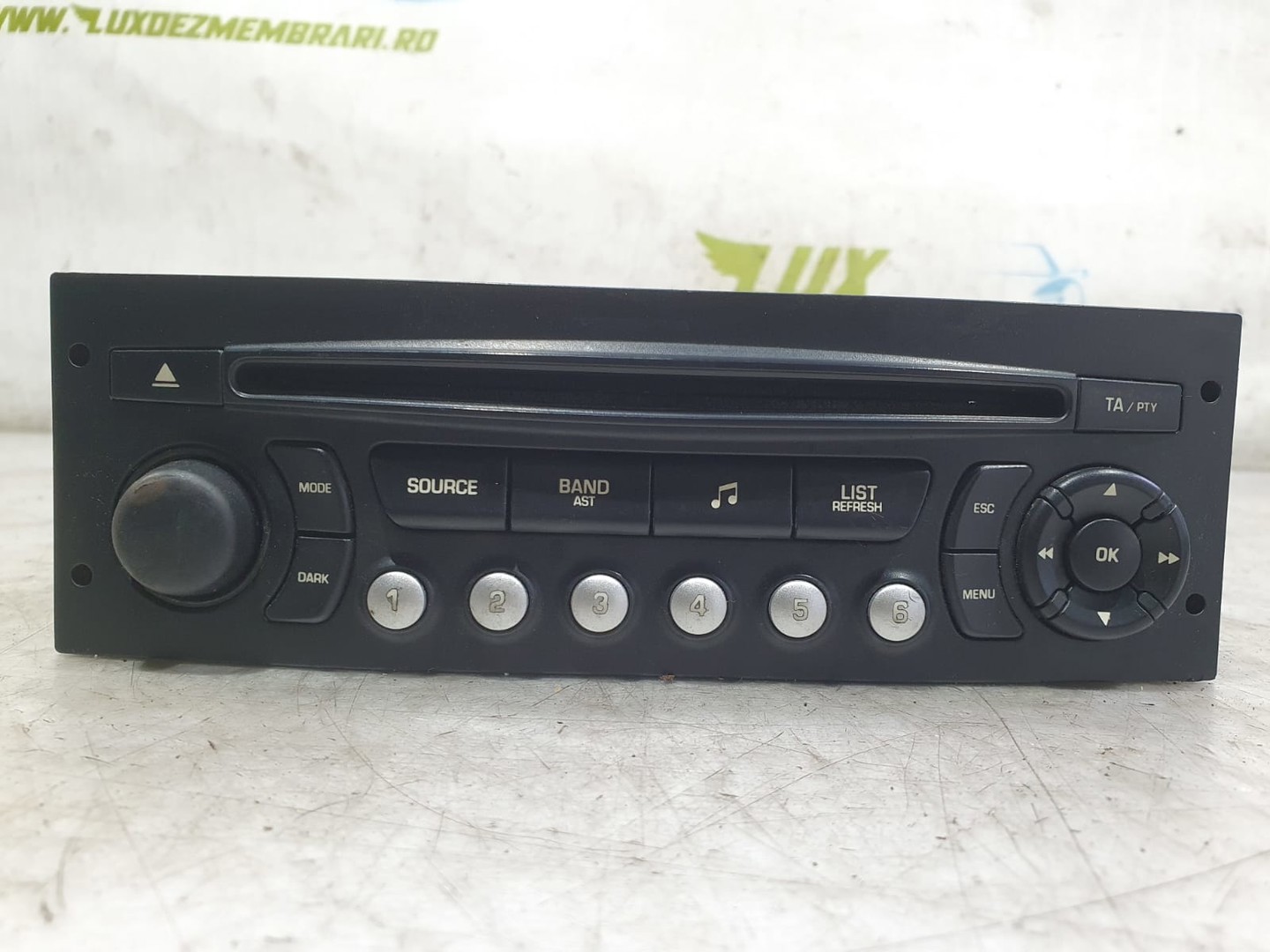 Radio cd 96537894xt Citroen C3 1 (2002 - 2010)