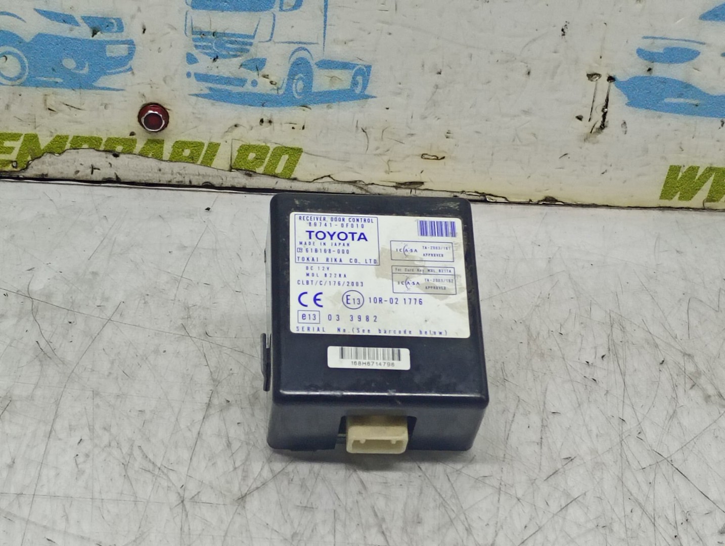 Modul confort 61B168-000 89741-0F01 Toyota Corolla Verso 1 (facelift) (2004 - 2009)