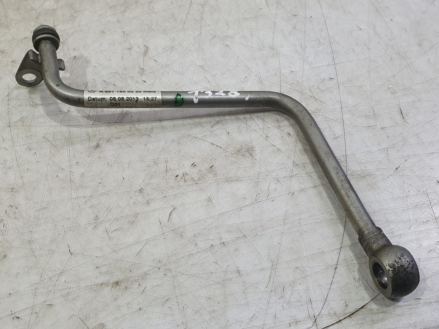 Conducta ulei turbo a6511800220 Mercedes Benz C-Class W204/S204/C204 (facelift) (2011 - 2015)