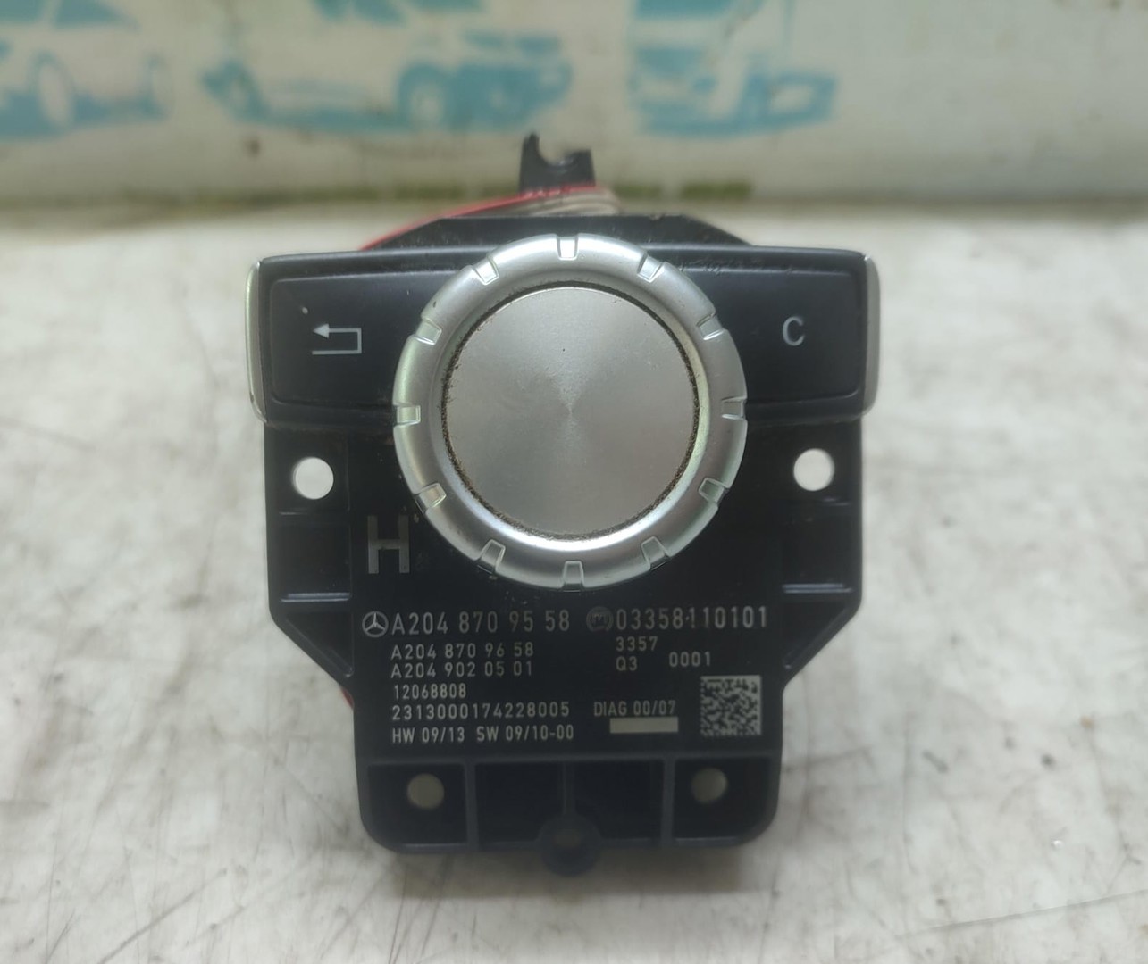 Joystick navigatie A2048709558 Mercedes Benz C-Class W204/S204/C204 (facelift) (2011 - 2015)