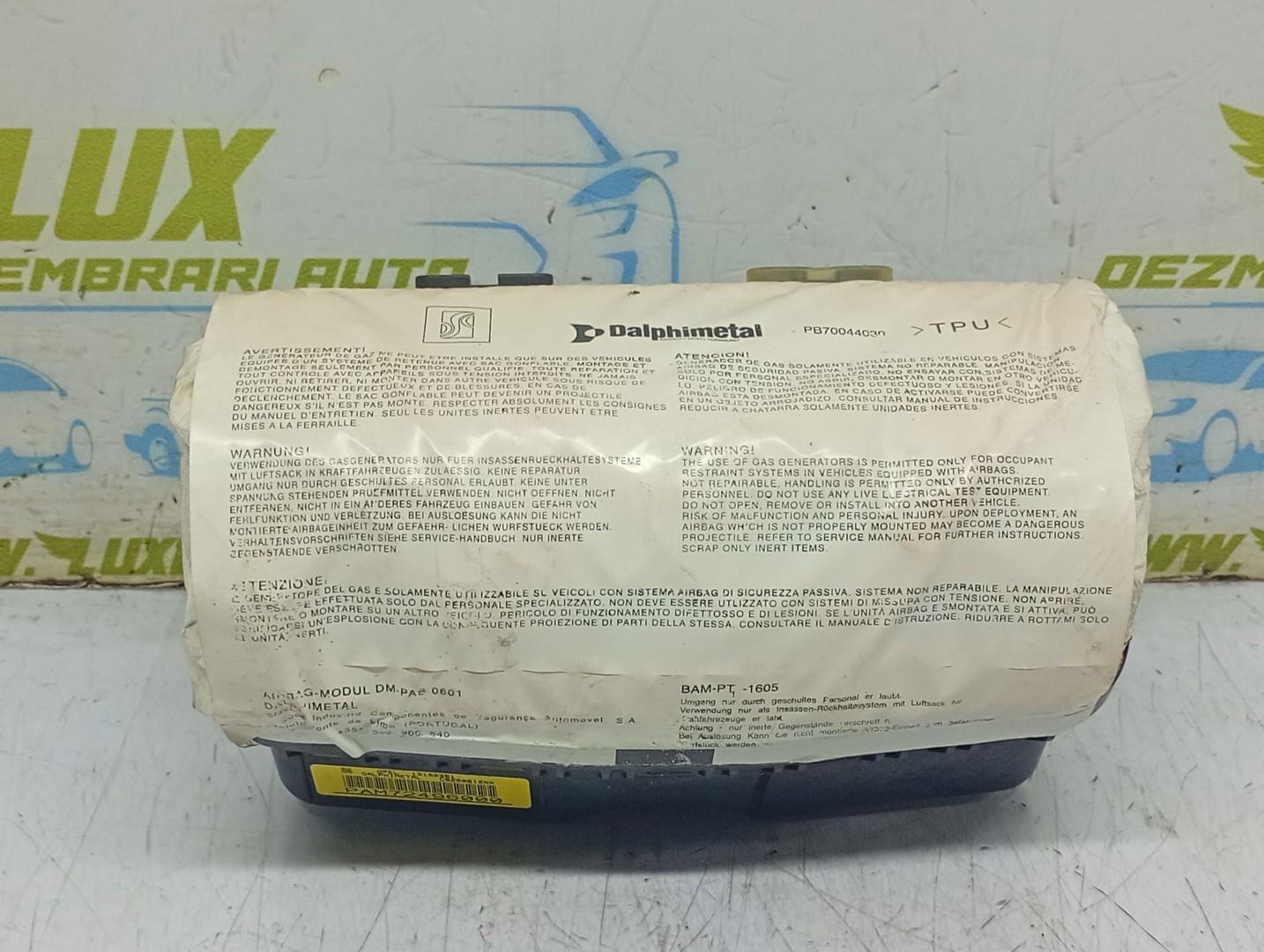 Airbag pasager 13152361 CB250612xx Opel Corsa D (2006 - 2011)