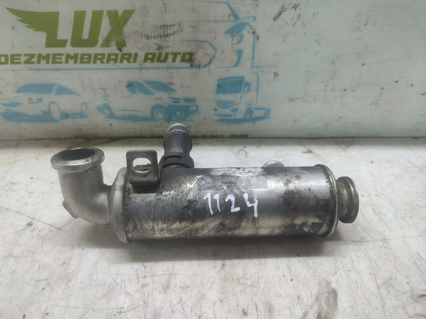 Racitor gaze EGR 9646762280 Citroen Xsara Picasso 1 (facelift) (2004 - 2010)