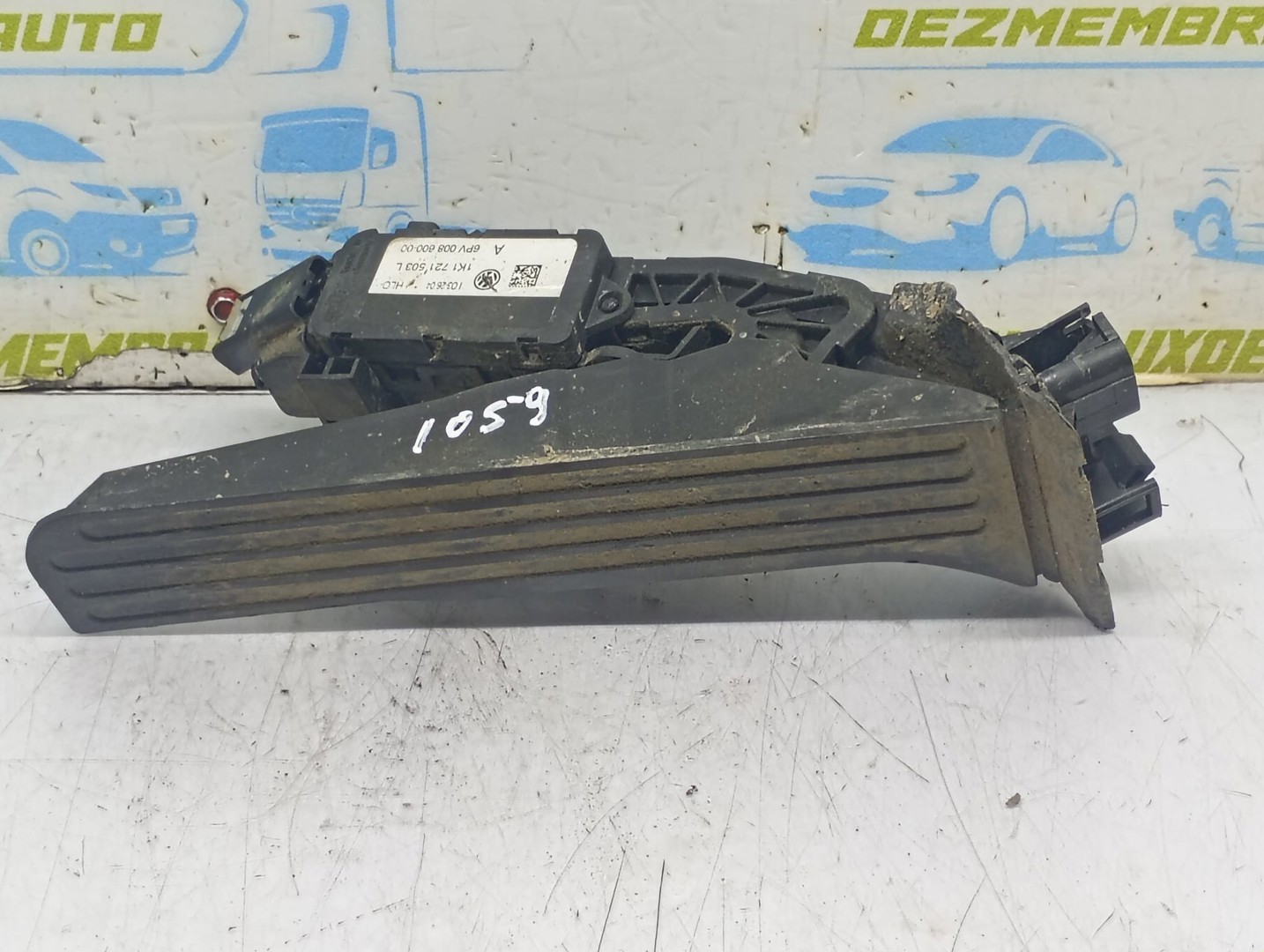 Pedala acceleratie 1k1721503L Volkswagen Golf 5 (2003 - 2009)