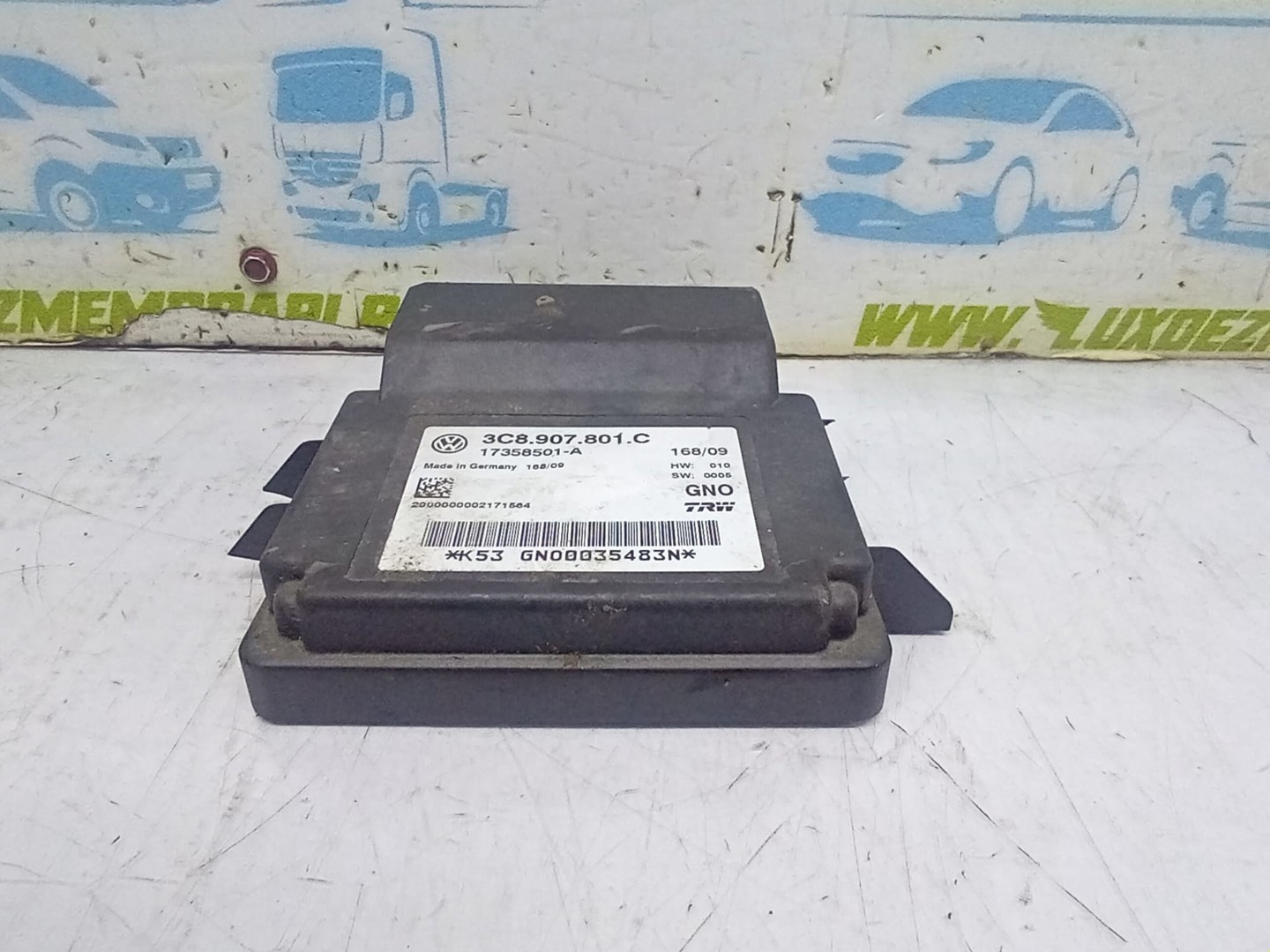 Calculator airbag 3C8907801C 17358501-A Volkswagen Passat B6 (2005 - 2010)