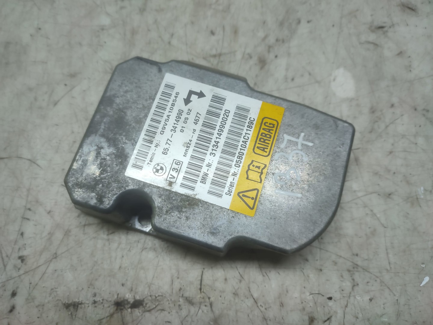 Calculator airbag 65773414990 BMW X3 E83 (2003 - 2006)